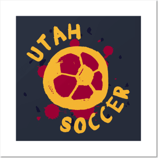 Utha Soccer 02 Posters and Art